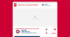 Desktop Screenshot of ajetoglass.com