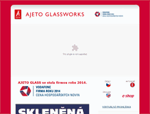 Tablet Screenshot of ajetoglass.com